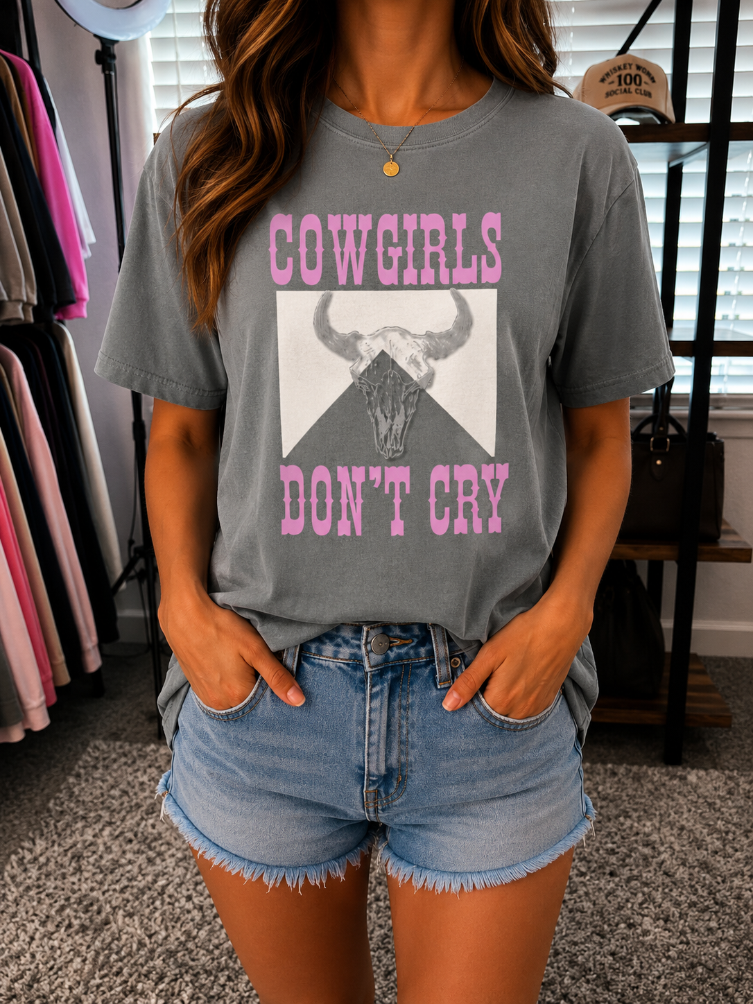Cowgirls Don't Cry Tee