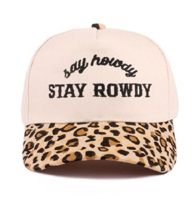 Stay Howdy Stay Rowdy hat